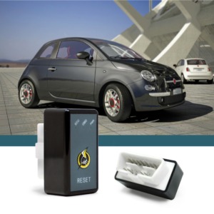 black fiat car and white fiat car - chip your car performance chips