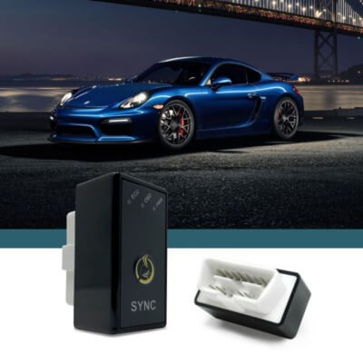 Performance Chip & Car Tuner - Chip Your Car - Blue Porsche