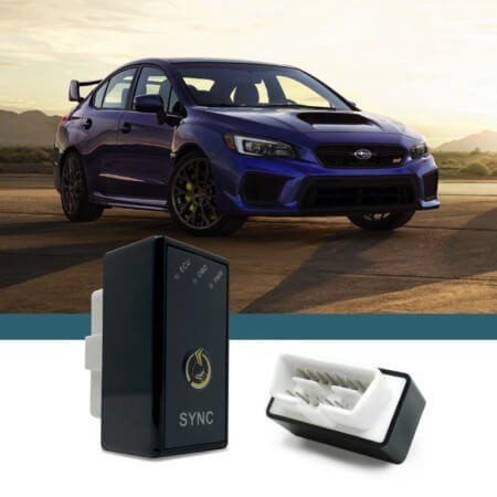 Performance Chip & Car Tuner - Chip Your Car - Blue Subaru