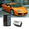 black plug in performance chip near orang Lambo - chip your car performance chips