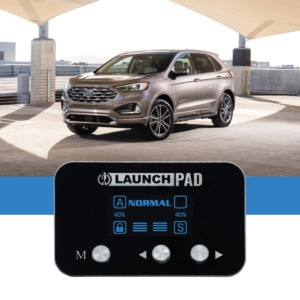 brown Ford SUV in a rooftop parking garage - chip your car performance chips