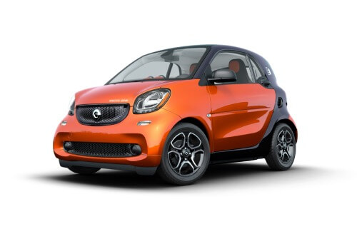 orange smart car on white background - Smart Performance Chips by Chip Your Car