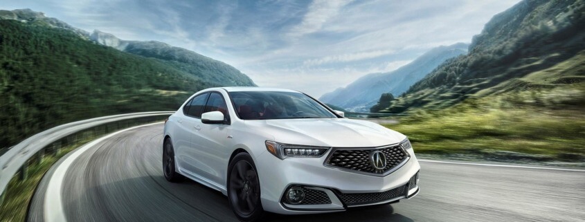 White Acura car driving on road - Increase horsepower for Acura vehicle