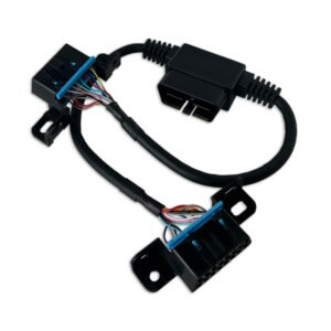 black OBD2 splitter cable - chip your car performance chips